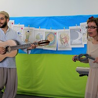 "Olá, Bom Dia!" | 7 junho 2014 @ Biblioteca Municipal Manuel Alegre, Águeda | Foto © Ana Filipa Flores (d'Orfeu AC)