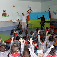 "Olá, Bom Dia!" | 14 março 2014 @ Jardins de Infância de Alfarazes, Guarda | Foto © Ana Filipa Flores (d'Orfeu AC)